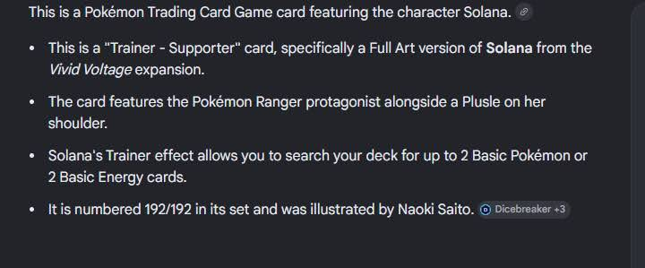 RSspeedrunSOL's tweet photo. we're in a Pokémon/collector meta and we're yet to send the Pokémon ranger literally named SOLANA?

Paired with Pokémon

https://t.co/Zk7CU5TCeM https://t.co/QvNeBGQmaw
