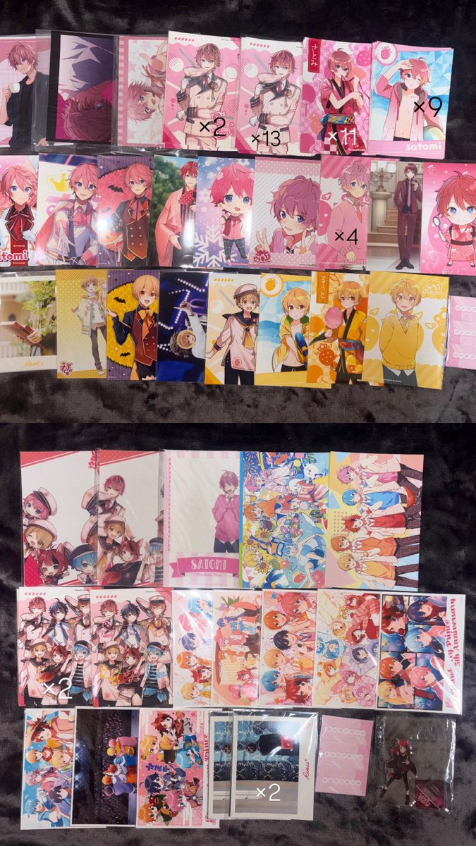yo1__qqq's tweet photo. 【 すとぷり さとみくん グッズ 】

譲）さとみさんグッズ(計8枚)

求）希望額＋送料(ご掲示ください。)
     
まとめ買いの方優先になります

 #さとみくんグッズ買取
 #すとぷりグッズ買取
 #すとぷりグッズ無限回収 https://t.co/zlKSZZAfrP