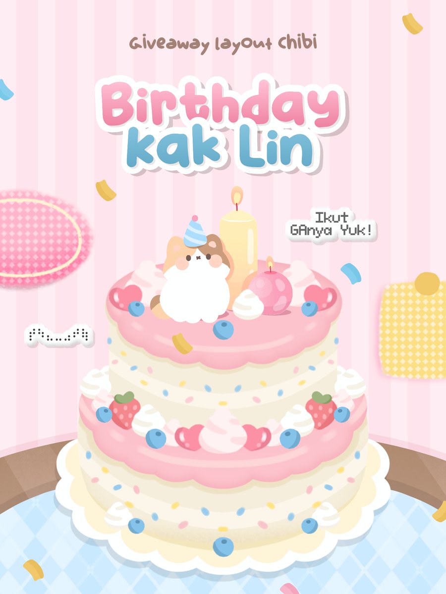 mbijpg's tweet photo. Help repost, thank you! 💬🩷

꒰ა Heyo semuaa!! ໒꒱ Dalam rangka merayakan birthday Kak Lin [@linvav_], Mbi mengadakan GA FREE LAYOUT BY REQUEST untuk 2 pemenang!! 🎂🎉

Cek rules &amp; pilih layoutnya di bawah yaa! yuk ikutan dan ramaikan GA-nyaa 🫶🏻✨

#zonauang #zonaba #bealanja https://t.co/flfKQxTUT2