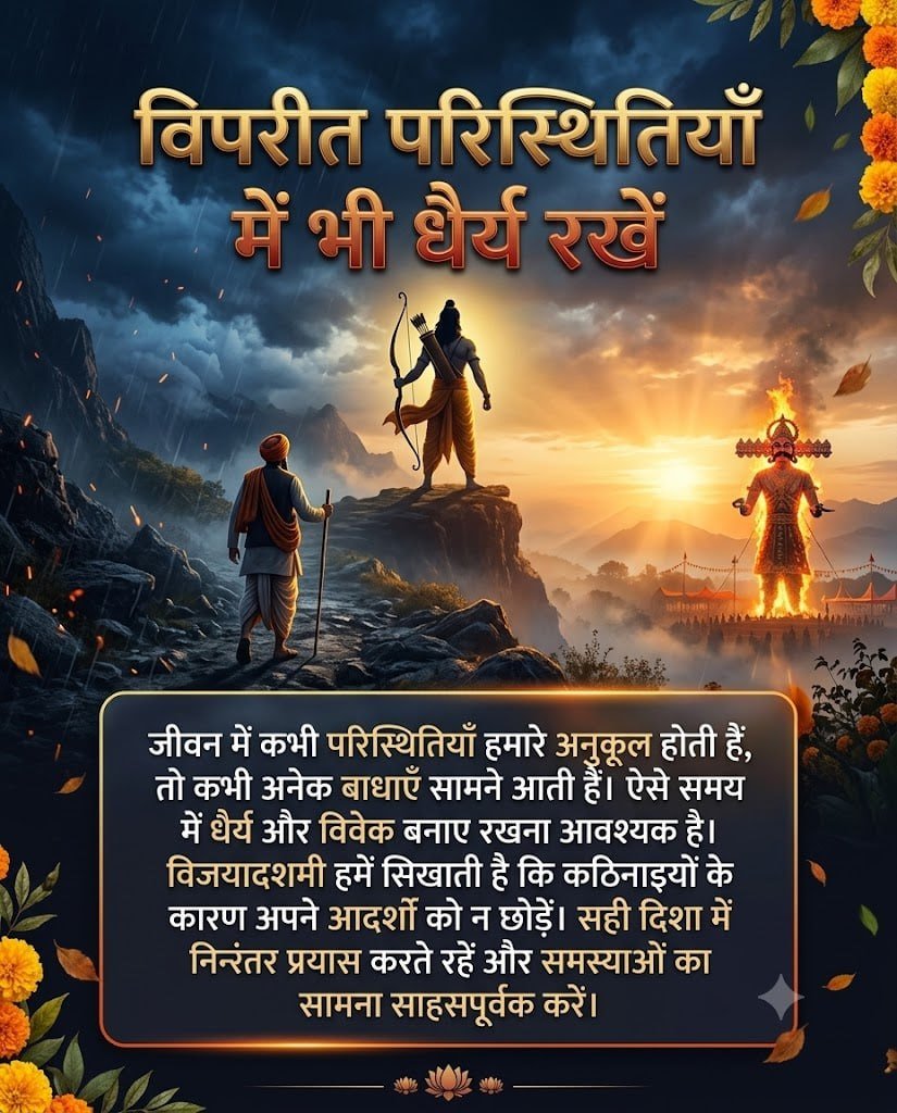 YogVedantSamiti's tweet photo. Sant Shri Asharamji Bapu कहते हैं- #VijayaDashami को रामजी रावण को धराशायी करके विजयी हुए, माँ दुर्गा ने महिषासुर आदि राक्षसों को मारकर सत्य की प्रतिष्ठा की। इस दिन संकल्प करें- हम आत्मसाक्षात्कार कर लें, समाहित-चित्त हो जायें, अपने-आपको जानने में काबिल हो जायें।
Happy Dussehra ! https://t.co/W1kKogvUaM