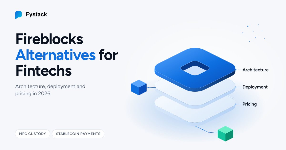 fystack's tweet photo. Looking for a Fireblocks alternative in 2026?

We took a closer look at Fireblocks vs Fystack across custody architecture, deployment and pricing.

A few key differences: https://t.co/IITtquEiaH