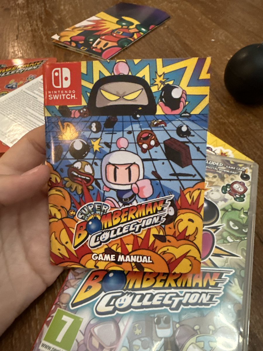 wumbo_woman's tweet photo. So happy to get this in!! 

#bomberman #superbomberman https://t.co/1ppFpHOJK4