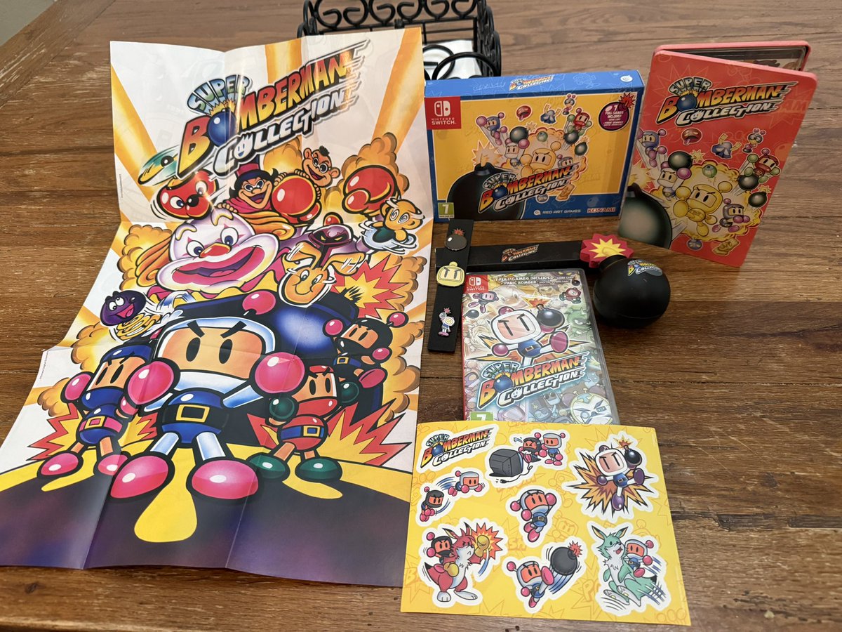 wumbo_woman's tweet photo. So happy to get this in!! 

#bomberman #superbomberman https://t.co/1ppFpHOJK4