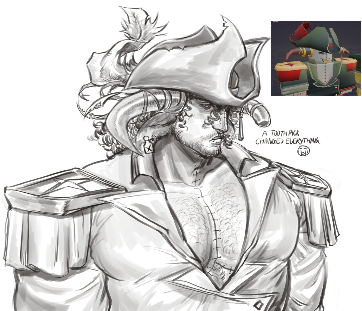 sinroww's tweet photo. hi i drew my #phighting oc pirate hook ft my friend's oc daemonshank https://t.co/jJLsXmyz5r