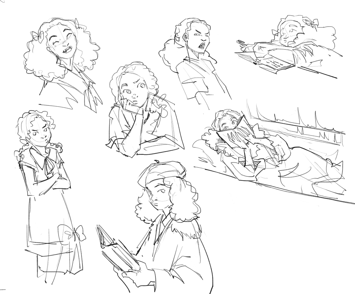 bakerchansenpai's tweet photo. buncha s1 claudia doods https://t.co/zDBPJMyIVn