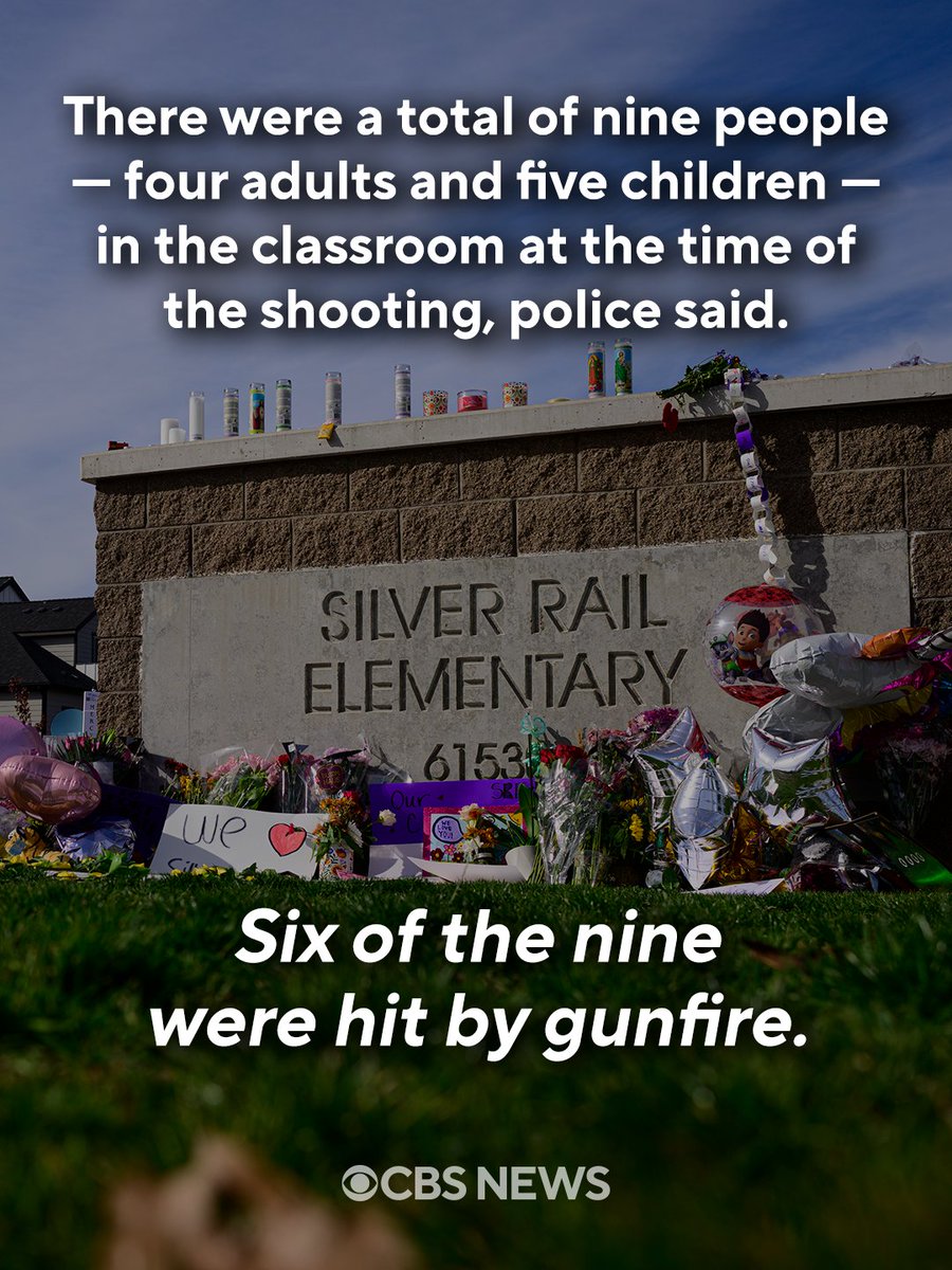 CBSNews's tweet photo. The gun used by a 16-year-old who shot and killed three children and a teacher at Silver Rail Elementary School in Bend, Oregon last week was a birthday gift from the shooter's mom, sources told CBS News.

The Maverick 88 pump-action 12-gauge shotgun was purchased legally in August 2026 by Shauntai Nickerson, the mother of Griffin J. John II, and given to him for recreational use, the sources said.

Police said Monday there were a total of nine people — four adults and five children — in the classroom at the time. Three children and one teacher were killed. Another child and teacher were wounded. https://t.co/2CbAZ0IxFr