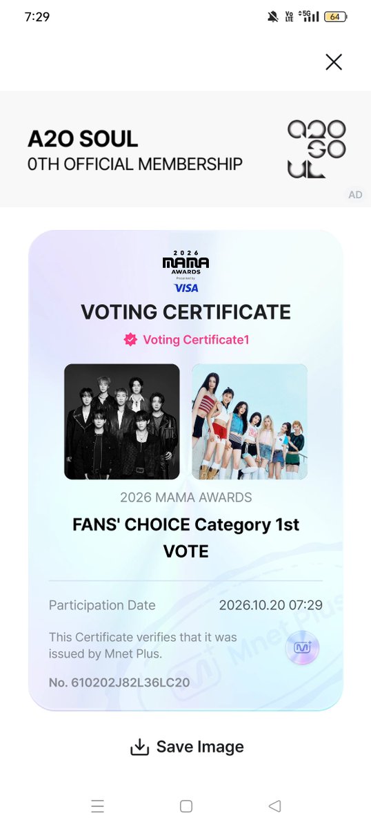 TaeTae1453482's tweet photo. I vote for #BTS on Fan Choice for #2026MAMAVOTE 💜🌷✨🤗. https://t.co/madphVwbf0