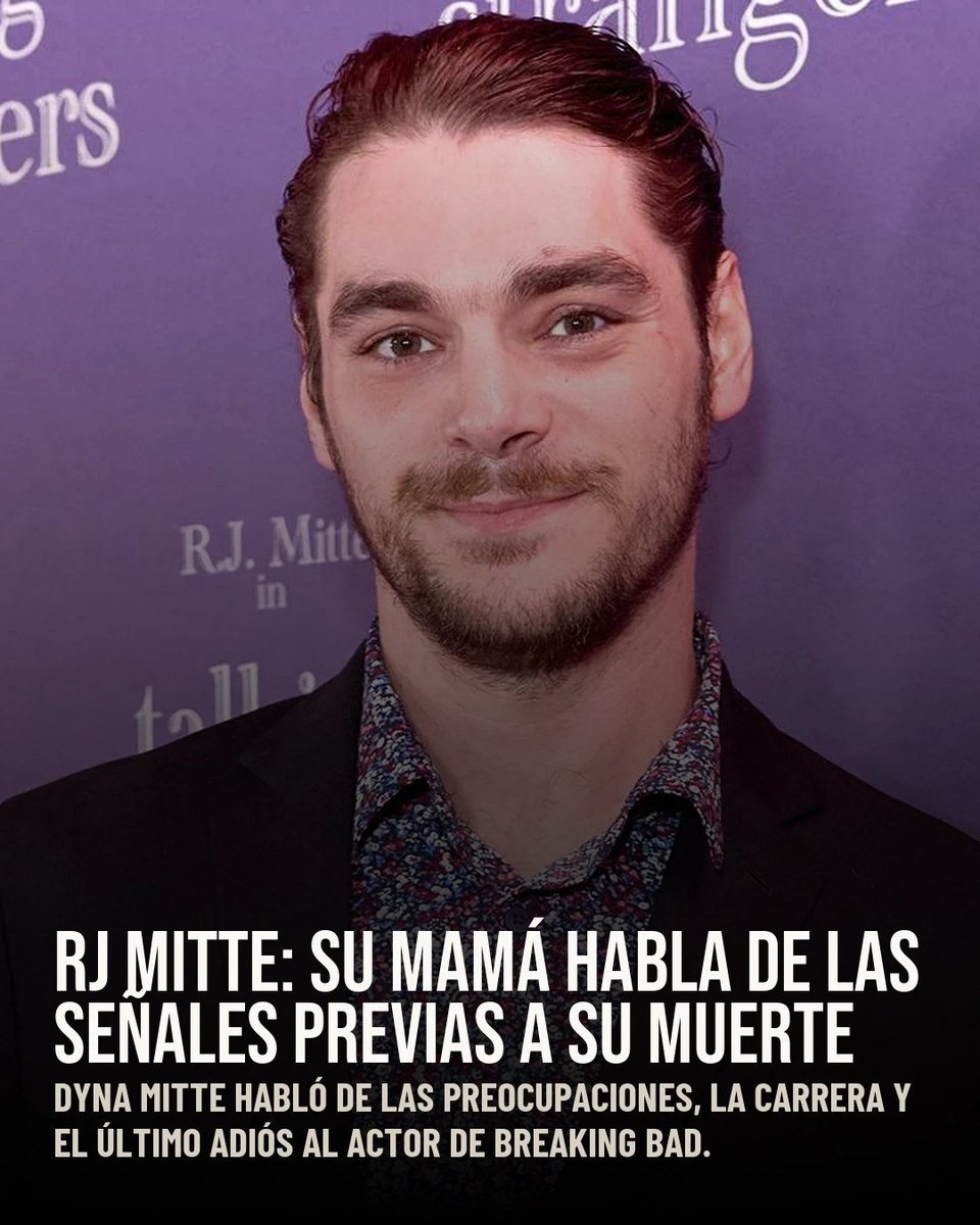 ContubernioMX's tweet photo. La mamá de RJ Mitte rompió el silencio: había preocupaciones, pero no esperaban lo que pasó. "Escuchen y estén atentos a las señales. Si lo necesitas, pide ayuda."

Nota completa: https://t.co/XmMGONIc6T

#RJMitte #BreakingBad #SaludMental #PrevencionDelSuicidio #CMX https://t.co/Z8sSZPDNOg