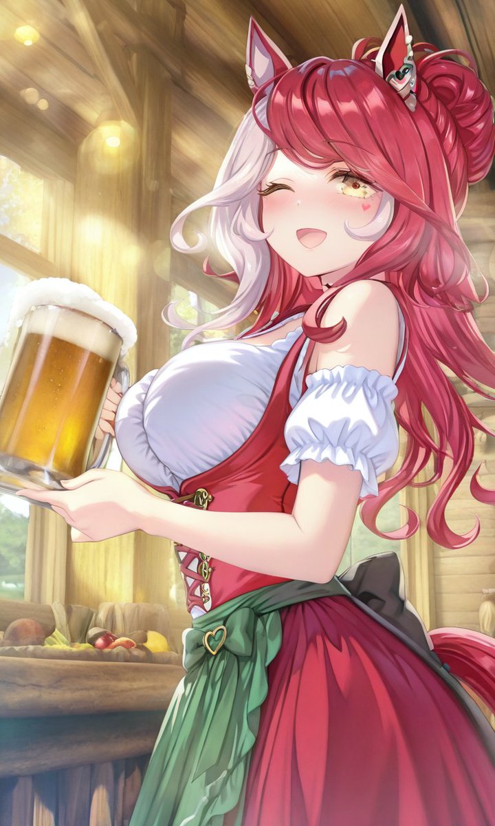 Pero2__ai's tweet photo. 本日のオクトーバーフェスト看板娘はラヴちゃん。
#ウマ娘 #umamusume #ラヴズオンリーユー https://t.co/sZ6ZA0vRkp
