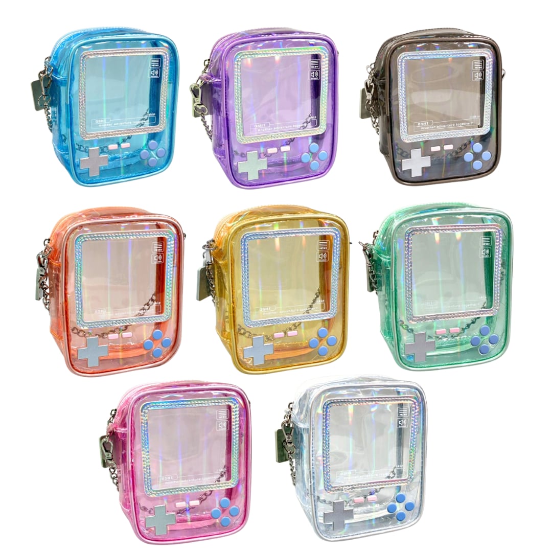 jekenec's tweet photo. ＼＼＼　10/20 再入荷情報②📣　／／／

大人気の携帯ゲーム型ぬいポーチ
品切れ中の下記カラーが再入荷しました🌠
🎮Mサイズ　ブルー💙オレンジ🧡

オーロラクリア生地を使用した
8色展開、3サイズの大人気ポーチです🎶

Oselクリア携帯ゲーム型ぬいポーチ
Sサイズ　¥2,618税込
🛒https://t.co/gp3tVia8Af
Mサイズ　¥2,838税込
🛒https://t.co/s8r9vhsxKn
Lサイズ　¥2,948税込
🛒https://t.co/zZ1Q9Yc2i1

#ぬい活 #ジェイホビ研究所