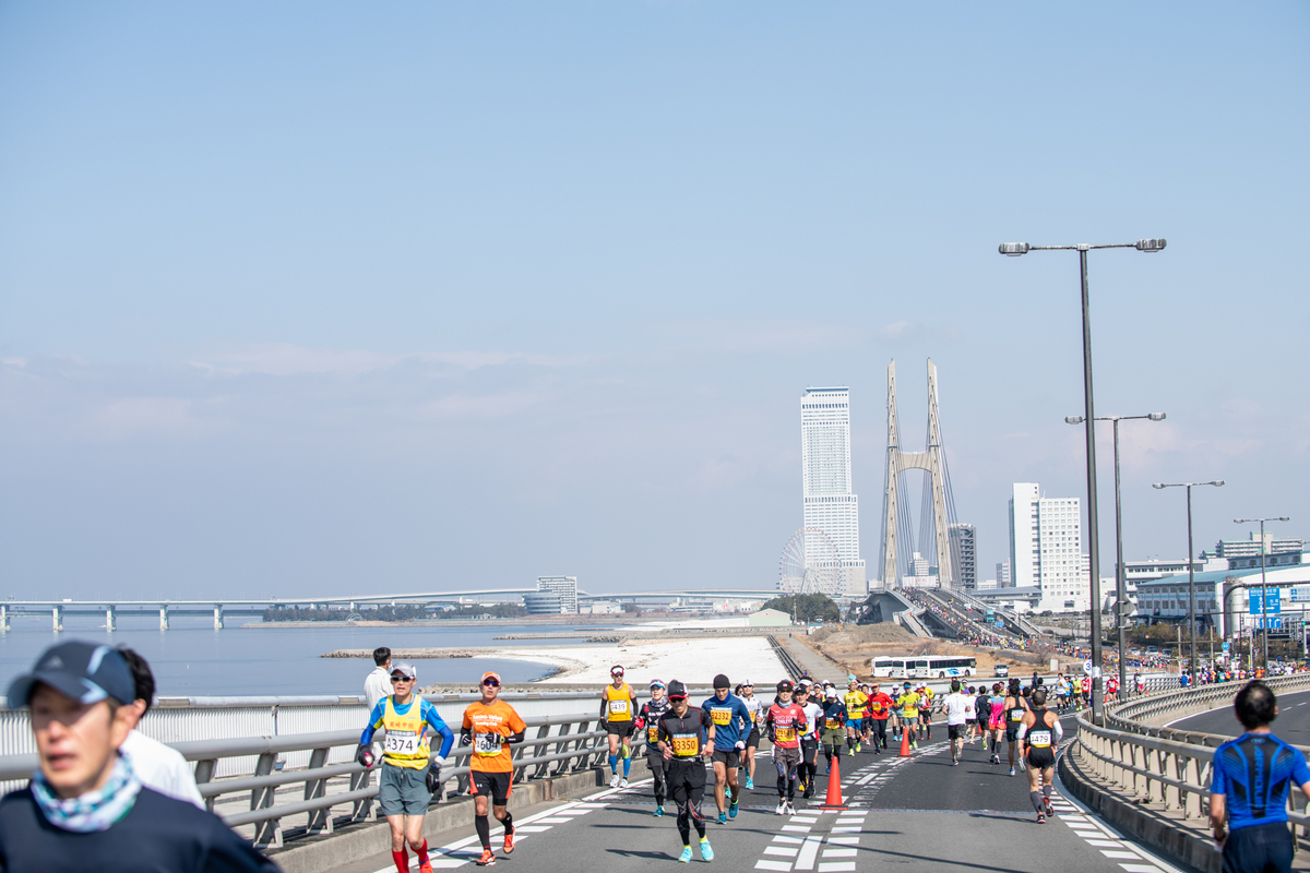 RUNNETJP's tweet photo. 🌉4年ぶりに泉州の公道へ！2つの難所に挑戦🏃‍♂️

KIX泉州国際マラソン（2/14開催）ハーフマラソンのエントリー受付中！

🌊 大阪湾や関西国際空港を望む絶景コース
🌉 2つの橋を計4回通過する「モンスターブリッジ」
🍊 泉州グルメや特産品も楽しめる！

泉州ならではの景色と応援を力に、難所を乗り越えてみませんか？✨
https://t.co/dRkv28KMIs