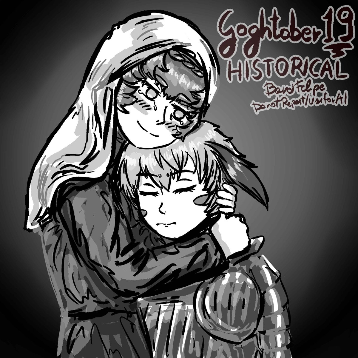Felipe_the_Bard's tweet photo. #Goghtober Day 19 - Historical https://t.co/ZSwbcVx504