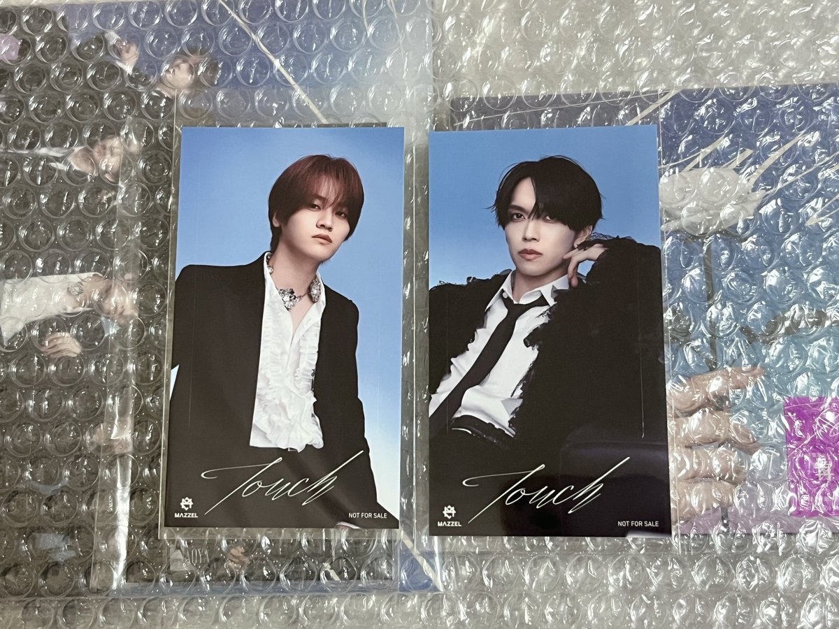 NAchqNOII's tweet photo. MAZZEL Touch ICカードステッカー 交換

【譲】 KAIRYU EIKI

【求】 NAOYA RYUKI

郵送📮での交換希望です
お気軽にお声掛けください🙇🏻‍♀️ https://t.co/WxWgnGWZ3P
