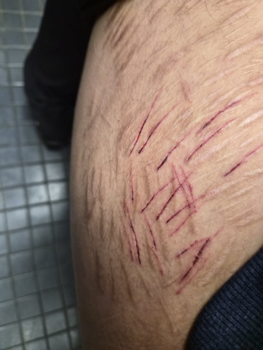 izyslitz's tweet photo. My phone died so I had to take this at school the day after I made my shitty sfx, the first photo is kai and the second is jetmore. https://t.co/Q1d6cQNE35