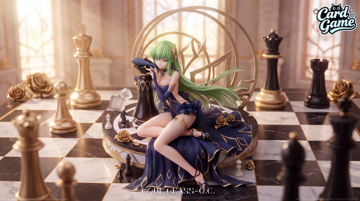 ccdailyy's tweet photo. A new C.C. figure based on this beautiful illustration has been announced 💚 https://t.co/4EXsTDyO7r