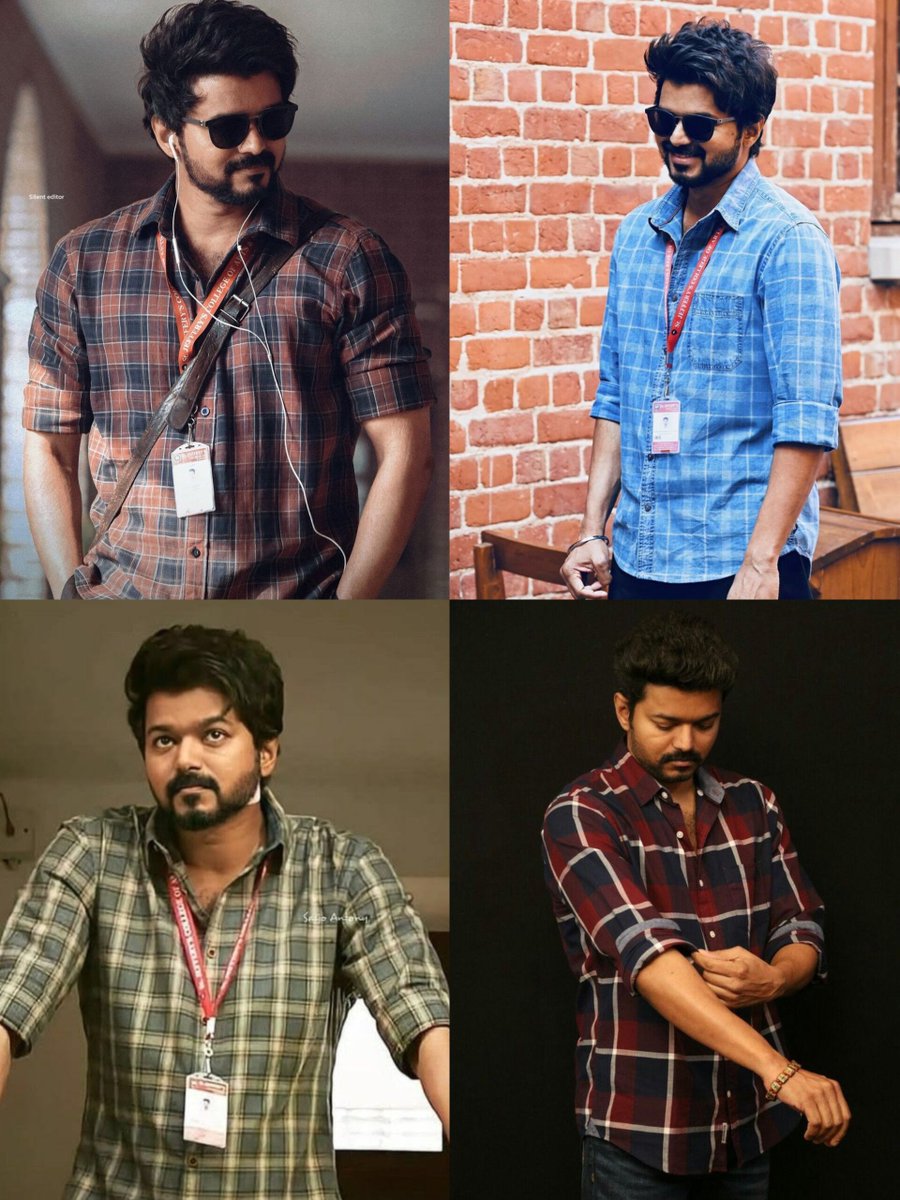 itz_akzay's tweet photo. Thalapathy In Checked Shirts >> ❤️📈 

#TVKVijay‌ #CMVijay https://t.co/U2Alzfr4ud