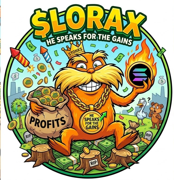 Loraxsolcoin's tweet photo. I SPEAK FOR THE TREES 🌲👇
The Once-lers took over crypto, so $LORAX is fighting back. For every $500 in 24hr volume, we fund 1 real tree.
🚨 MILESTONES:
• $50k Vol: I plant the first 50 trees LIVE in a full Lorax suit.
• $500k Vol: Full acre funded.
Like, RT, load your bags! https://t.co/sOu9YI65fM
