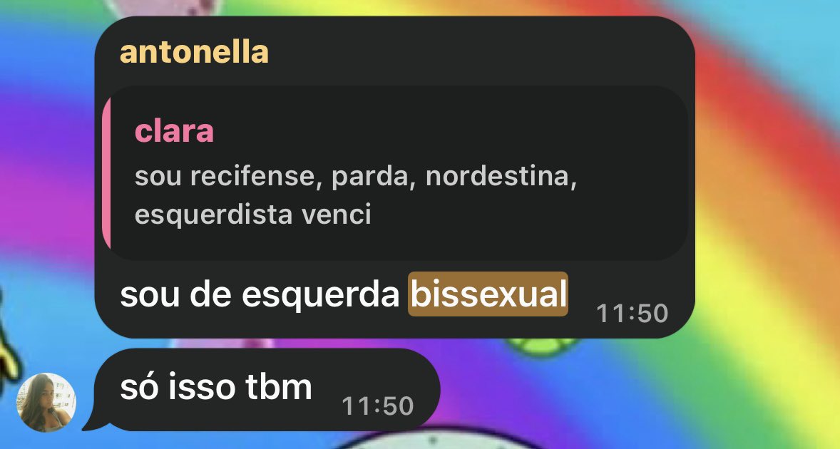 louderthan1975's tweet photo. nosso grupo bissexual anti direita ai porfavor https://t.co/kGBlSCC7Mc