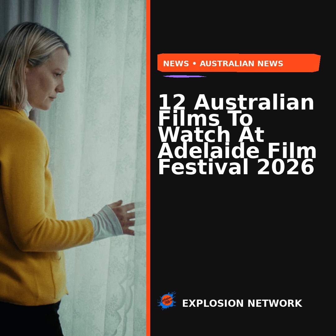 ExplosionPod's tweet photo. 12 Australian Films To Watch At Adelaide Film Festival 2026 • News From Agata the Writer and KUMARANGK to Aftermath and Wilderness, here are 12 Australian films to watch at Adelaide Film Festival 2026. Read more at Explosion Network 🔗 LINK IN BIO… dlvr.​it/TVzbzH https://t.co/kEKMyyNtBj