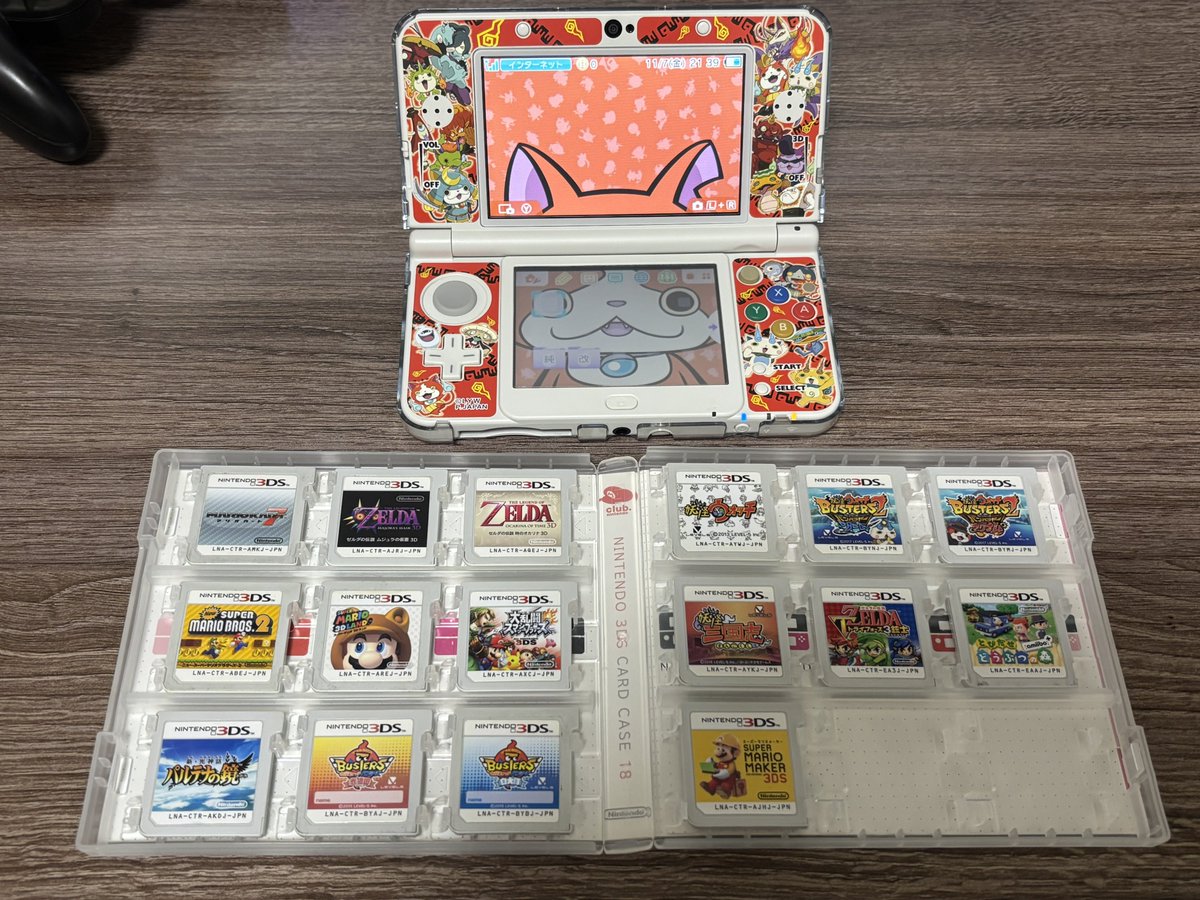 ThreeLeaf_Diary's tweet photo. 最近3DSゲームが一番楽しく感じる☺️ https://t.co/7laFYsknoU