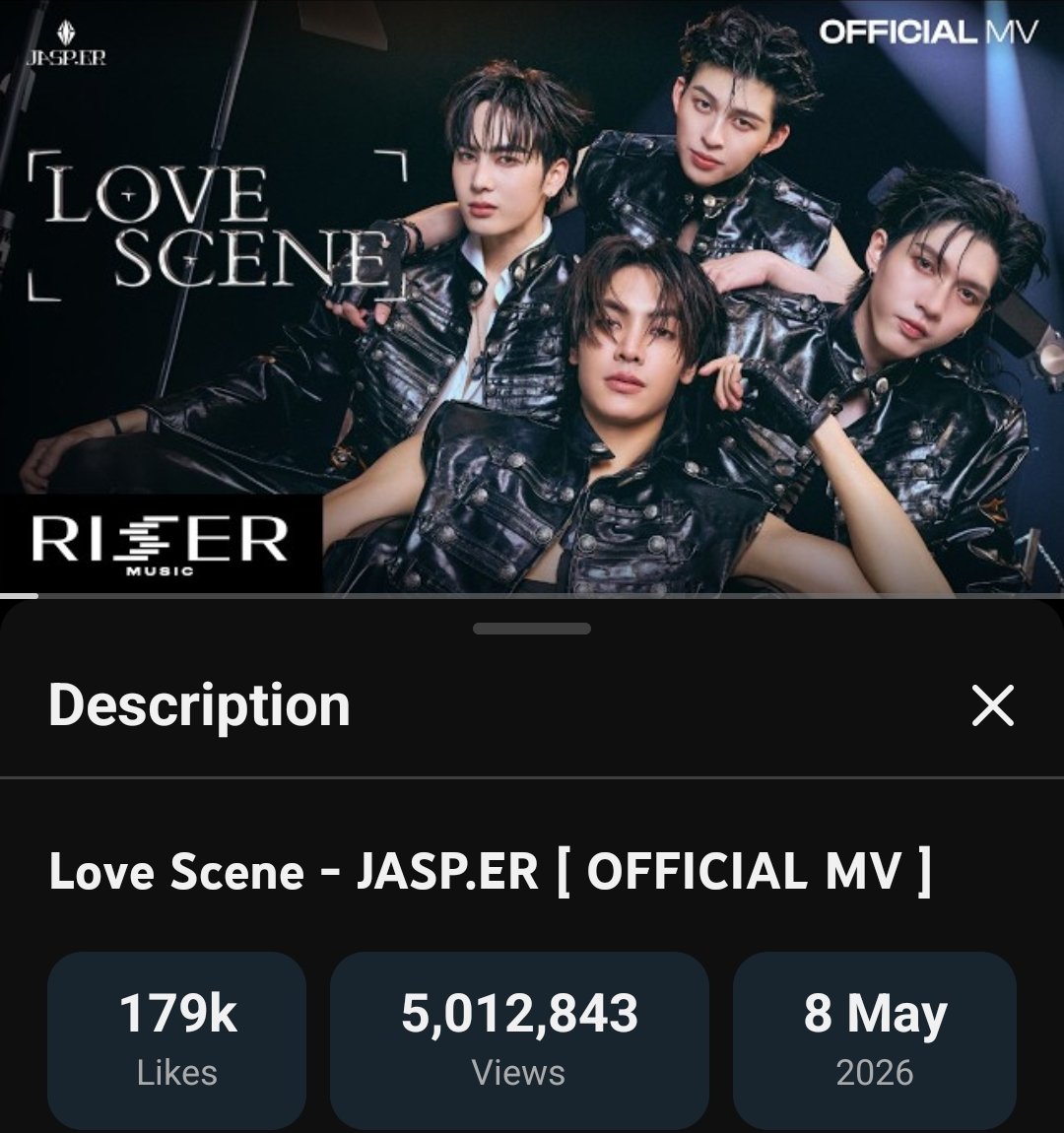 PPWJDGF2023's tweet photo. https://t.co/SHpBz89PXT'S MV for Love Scene has reached 5M views on YouTube!!!!! Congrats @ChenRcj @tnbau1 @Ppsanta @ppnaravit 

#LoveSceneJASPERmv 
https://t.co/tPRzt1wsUL

#LoveSceneJASPER #JASPER 
#JoongArchen #aou_tnbknr 
#santapp #ppnaravit 
@JASP_ERofficial @RiserMusic https://t.co/rffrZTQEvz