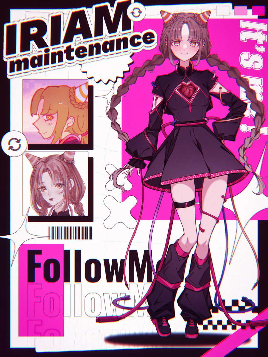 monoko_k0's tweet photo. HEYO I’m Monoko! I’m a synthetic human that was made in a lab! (because that’s what synthetic means)

#IRIAMMaintFollowFest 
#IRIAMメンテ中のフォロー祭り https://t.co/qYlxA3UJOD
