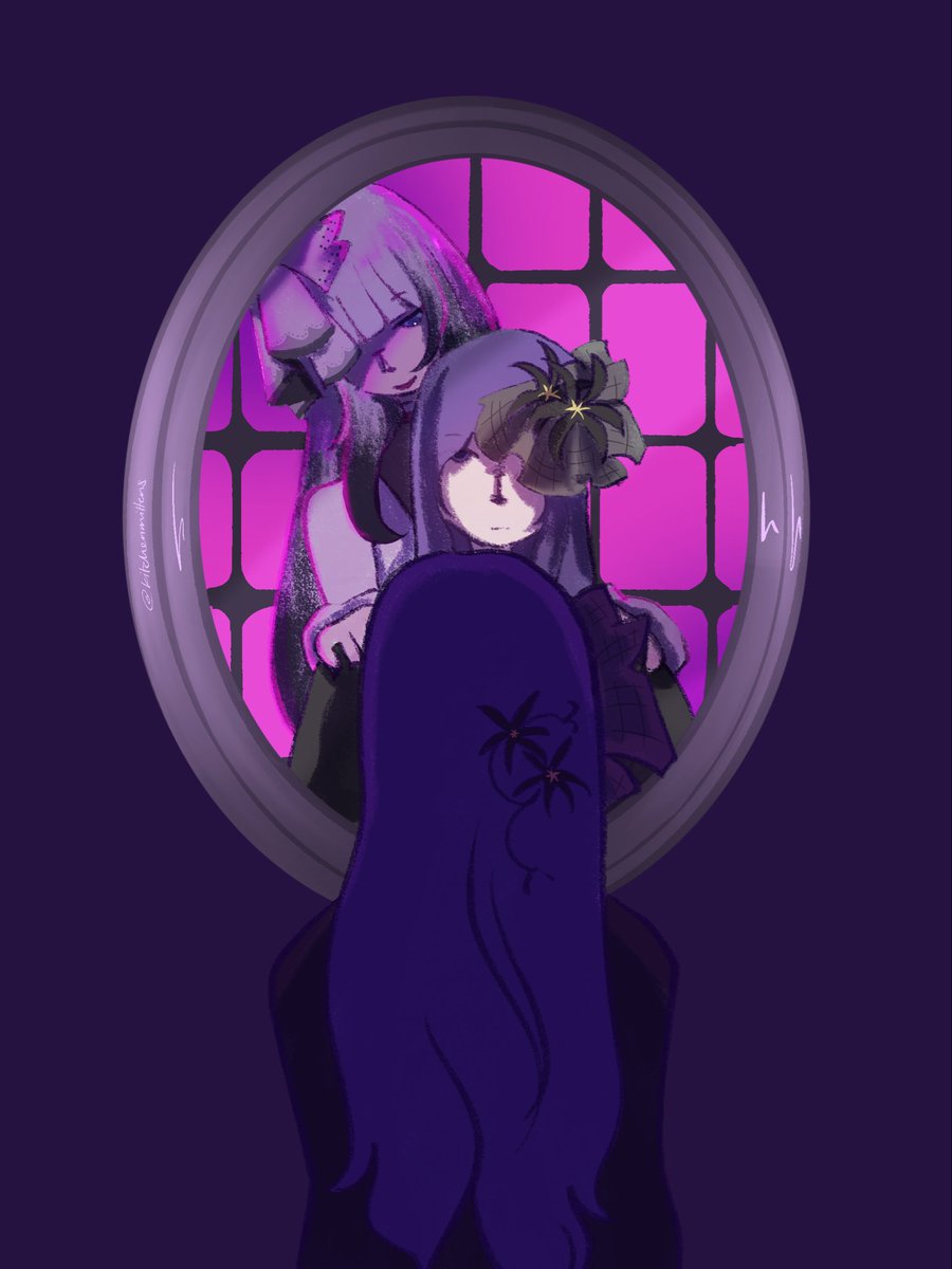 kitchenmittens's tweet photo. day 2: reflection 🪞 

#kanamafuweek2026 #knmf #かなまふ https://t.co/zXXxcMgMS4