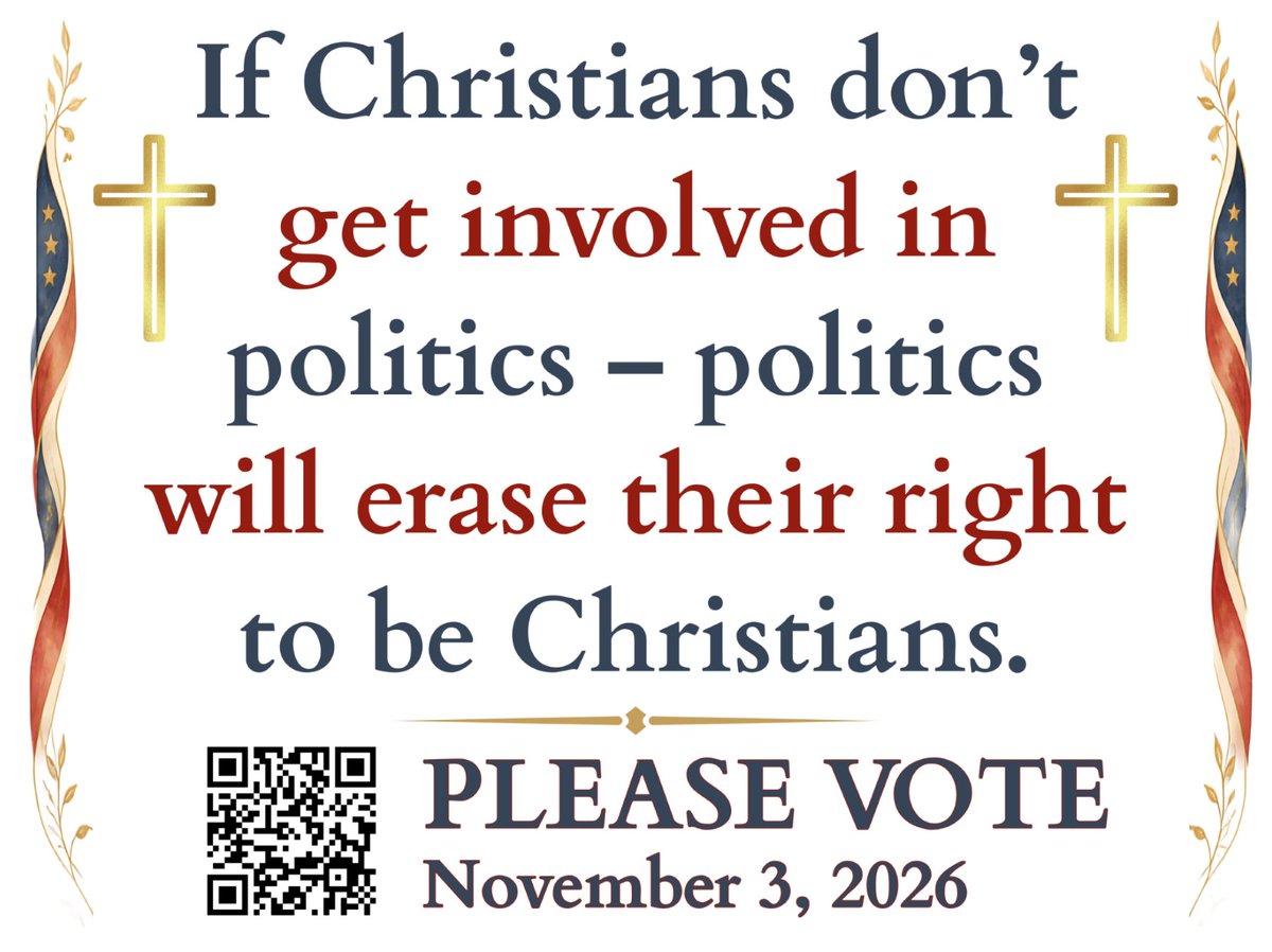 ImaLibbyTarian's tweet photo. @GateKeeper1776 I encourage all Christians to vote early and red. Our freedoms depends on it. https://t.co/Pr9FQbnrb0