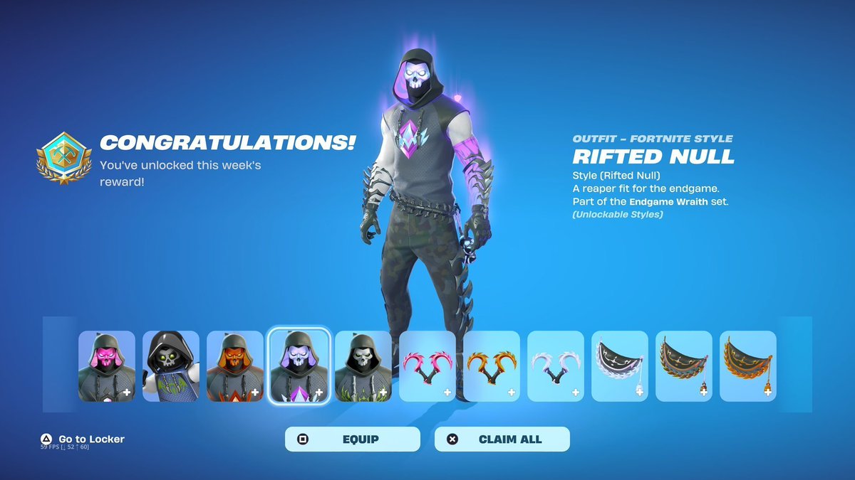 tobeyyfn's tweet photo. Saturday is the last opportunity to get the Rifted Null skin 

If anyone still needs it DM me

Check my profile/retweets and #tobeyylegit for vouches https://t.co/cv4hoeqtpz