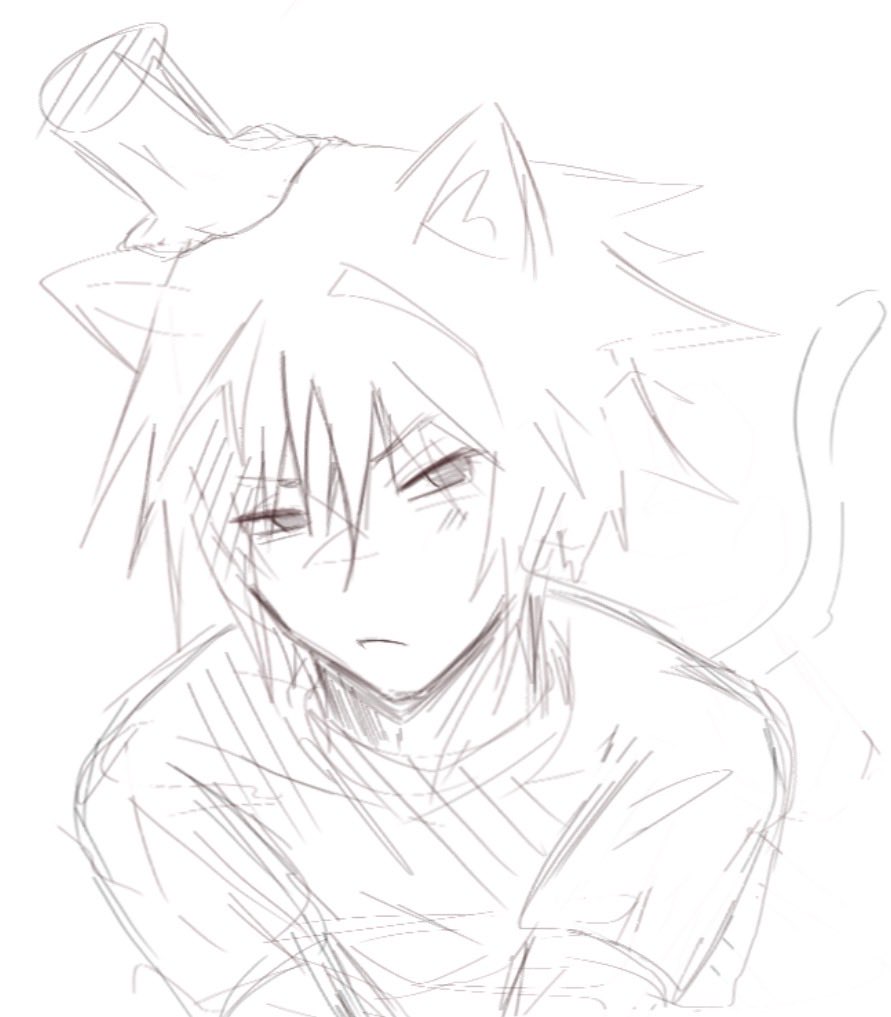 xinnysheart's tweet photo. catboy sasuke nya https://t.co/1PPzkxtapn