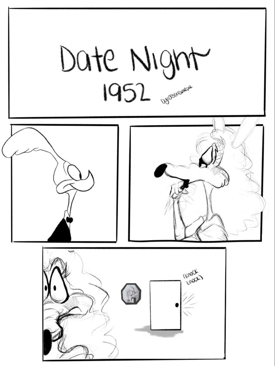 desertcutiepie's tweet photo. (1/?) Date Night: 1952

Inspired by @qween_of_trash’s fic Kinda of Hunger (isn’t all of my work lol)
#wilerunner #roadrage #wileroad #wileecoyote https://t.co/JPmAKB3jTT