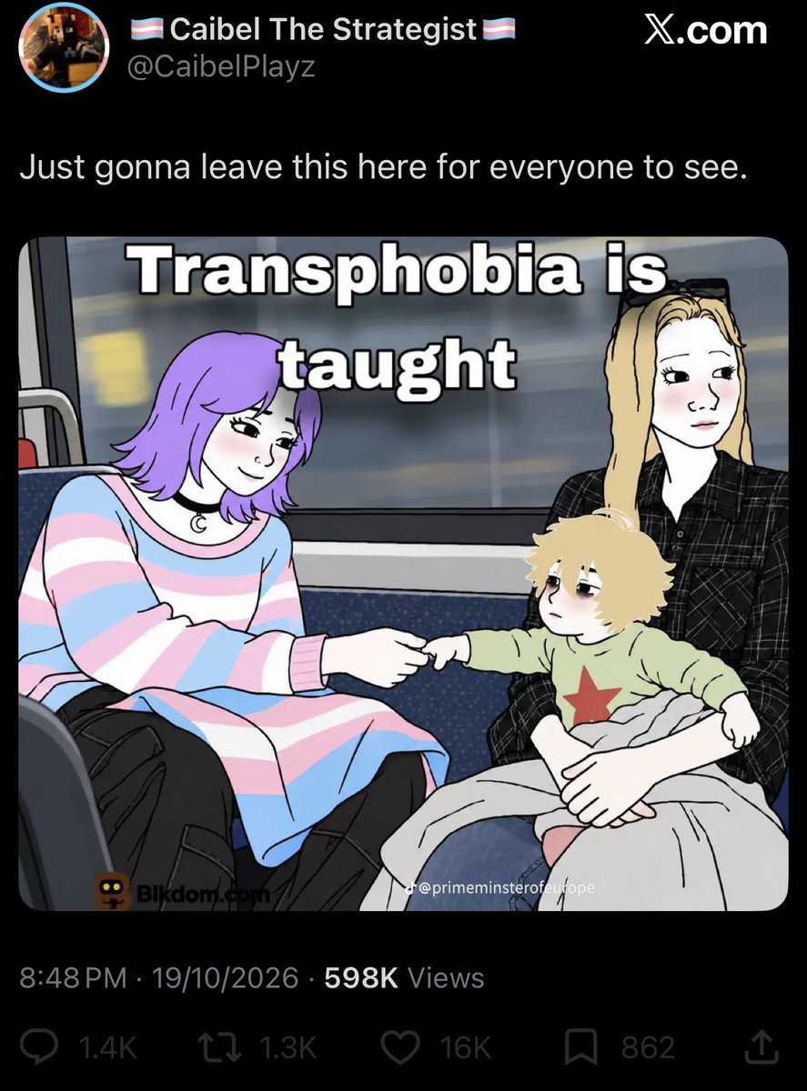 TransResistor_'s tweet photo. Notice how it’s touching the child while the parent isn’t looking. https://t.co/CXFEBZGUQe