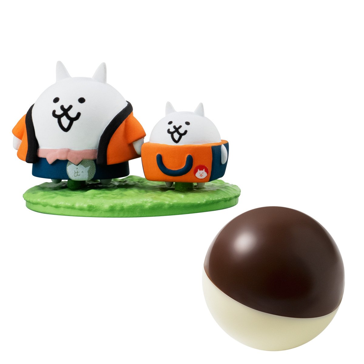 candytoy_c's tweet photo. 【にゃんこがお菓子売り場を侵略!?】

／
📢27年5月 発売決定
『チョコサプ にゃんこ大戦争２』
＼

#チョコサプ の「#にゃんこ大戦争」
大好評につき、なんと第2弾が登場🎊🎊

カプセル型チョコの中には
シークレットを含む豪華全15種のにゃんこたち🥹✨！

各ECサイトで本日より予約開始！
詳細👉https://t.co/mJHQTB8Ezw