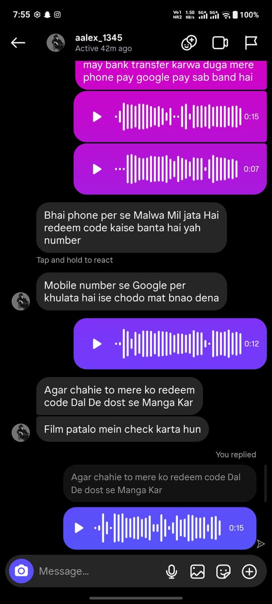 Ashuxdpvt's tweet photo. @Google @TeamYouTube Here is the proofs that hacker is asking for money to give me back my account https://t.co/wmqwBcb4o6