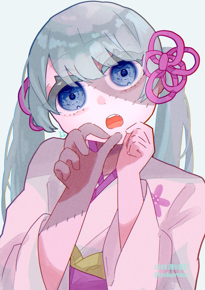 toubunmaou's tweet photo. ファンボイラストリクエストでつくよみちゃん描きました！
ハロウィンと言うことでゾンビです🧟‍♀️

#つくよみちゃんファンアート https://t.co/7kmucyPbFL