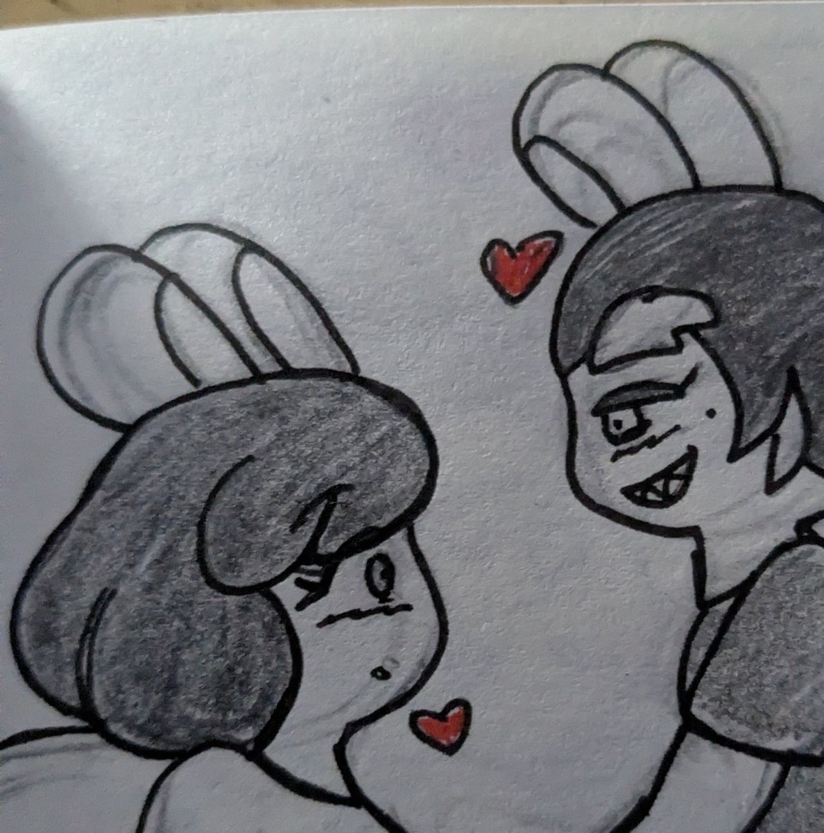 rubyxkanya's tweet photo. Day 19.
Making out ❤️
Little Spicy things
(Two page)
⬇️ Scoll below ⬇️
#selftober #rabbidsona #kanya #drawing #sketch #inkpen https://t.co/0XSB2gepp1