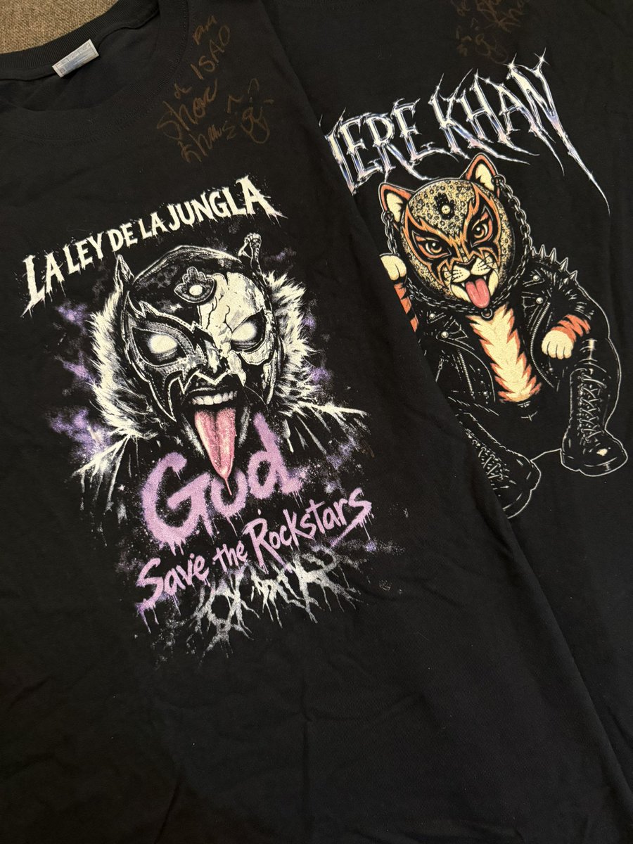 I_f_tto's tweet photo. メキシコの友人から届いたTシャツ②
#SoberanoJr
#Templario
#ShereKhan
#ElGrandeAmericano https://t.co/wK6NqDf2zA