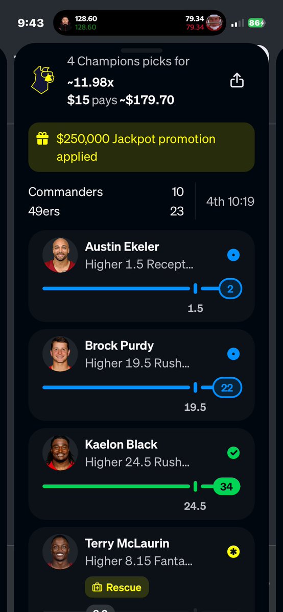 B_seahawks11's tweet photo. @GoatedHerup @UnderdogNFL look at this bs https://t.co/p1R9XWHpN1