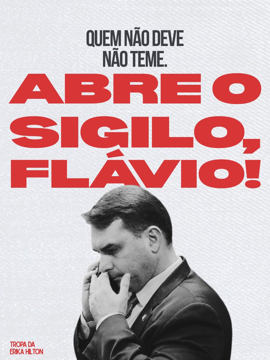 _l0vato's tweet photo. ABRE O SIGILO, FLÁVIO
#AbreOSigiloFlávio
#LulaAbriuOSigiloFlavioArregou https://t.co/7G5j52l3Jq