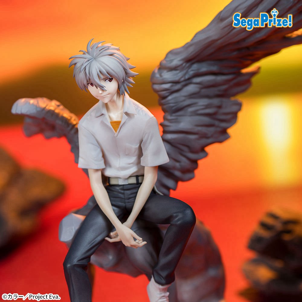 seganewsnavi's tweet photo. 【プライズ】
『新世紀エヴァンゲリオン』から、「カヲル」の #Luminasta フィギュアが10月23日より順次登場✨
豪華な台座にもご注目ください！

▼詳しくはこちら
https://t.co/7wVCjRrHqr
#エヴァンゲリオン #セガプライズ https://t.co/B42T2J4obr