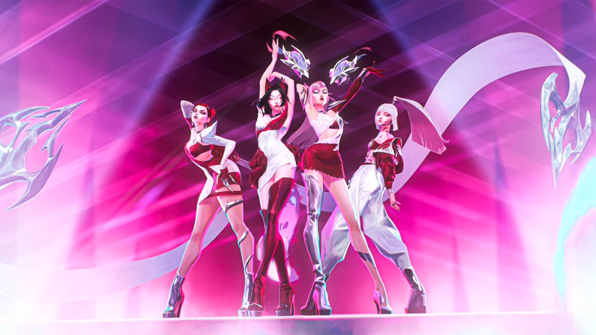 lozzopp's tweet photo. 🔥 KDA WALLPAPER 4K 📷#KDA #FIRESTARTER  
Ahri - Akali - Evelynn - Kai´sa #kdafirestarter https://t.co/8qbxFJFtsx
