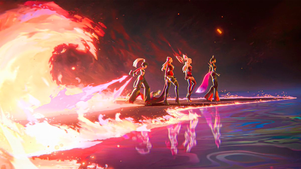lozzopp's tweet photo. 🔥 KDA WALLPAPER 4K 📷#KDA #FIRESTARTER  
Ahri - Akali - Evelynn - Kai´sa #kdafirestarter https://t.co/8qbxFJFtsx