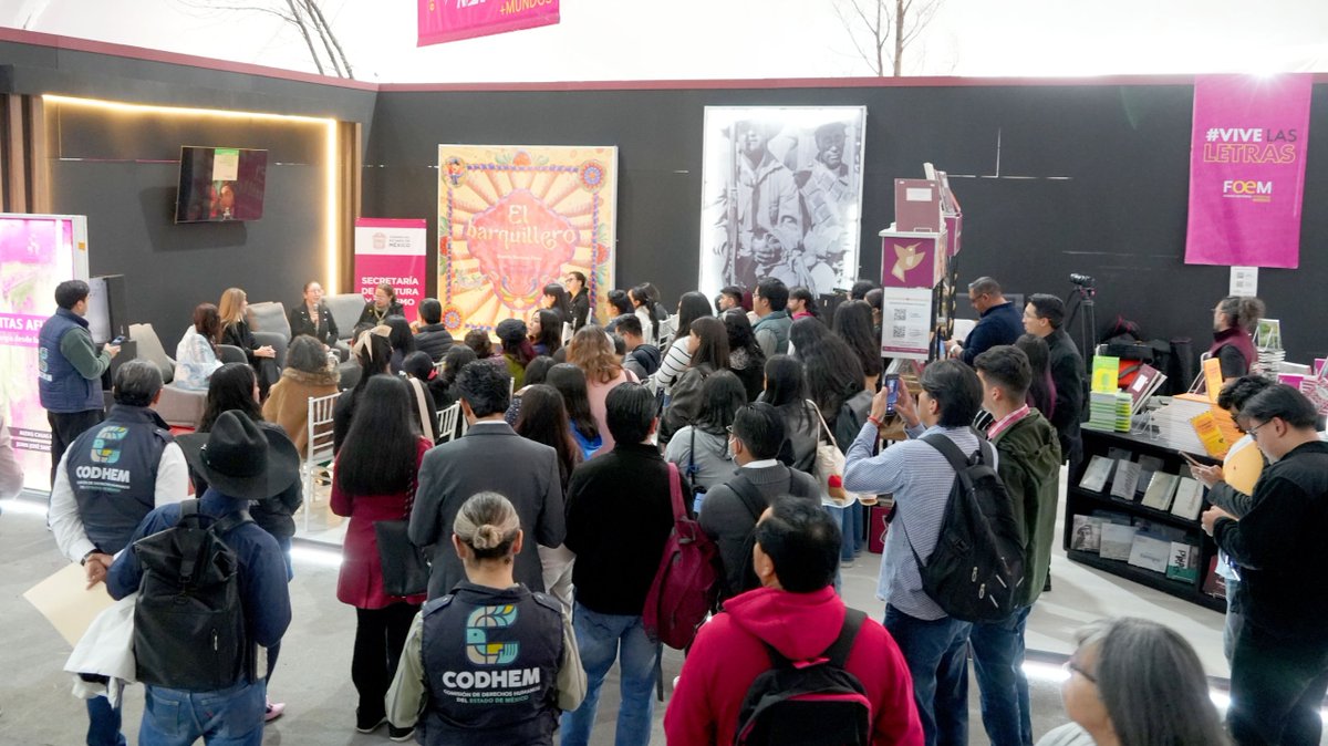 CODHEM's tweet photo. 📖 En la #FILEM2026 nuestro personal presentó "Tus obligaciones en la atención de mujeres, adolescentes y niñas", obra coordinada por Fátima Esther Martínez que reúne la experiencia de 21 mujeres expertas en #DDHH

📲 ¡Lee y descarga gratuitamente esta publicación!

#MásCercaDeTi https://t.co/YrPTCVNTMa