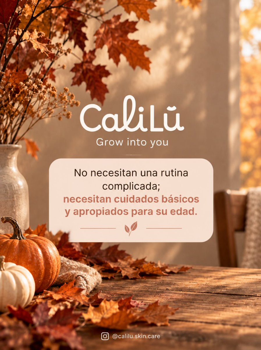 roskothtrabi's tweet photo. CaliLú does not impose an adult routine on children. It offers a simple routine appropriate for their age. https://t.co/RDwIprd7E0