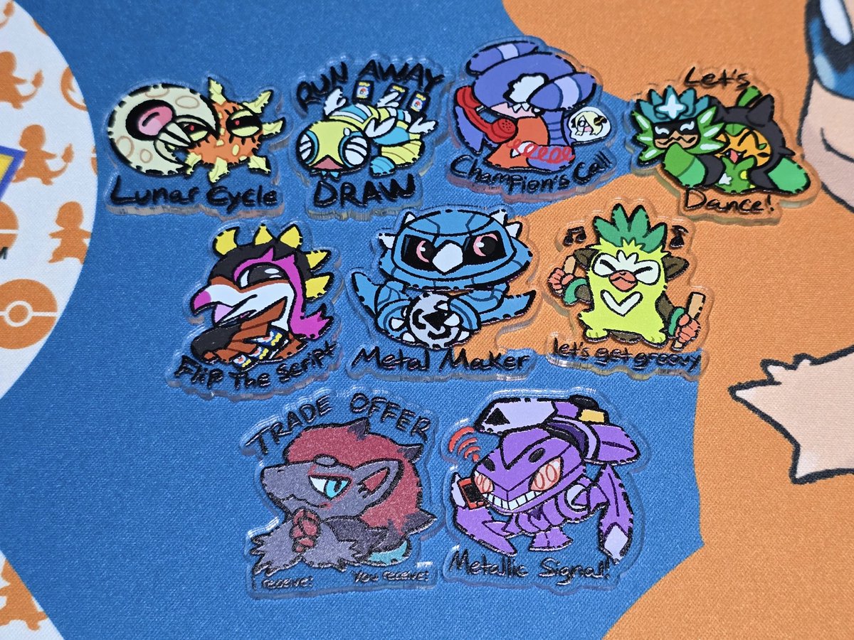 itzFunSizeMini's tweet photo. Ability markers! I did a few for testing https://t.co/Y5lZ053rgo