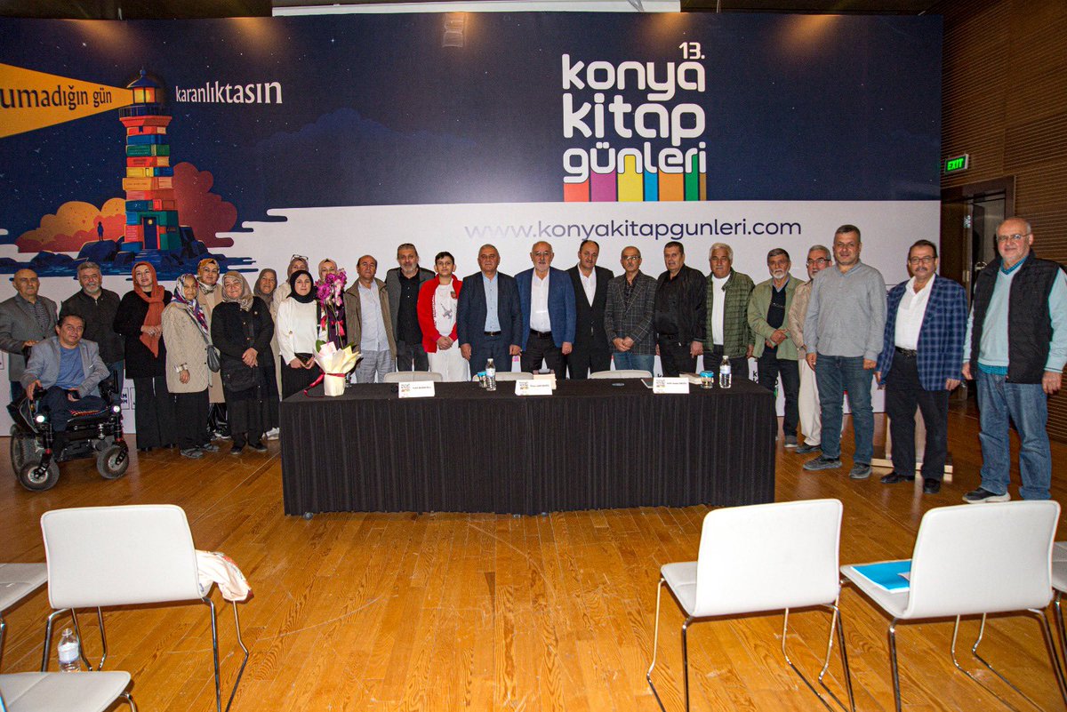 2omer's tweet photo. 19 Ekim Pazartesi
“İÇİMİZDEKİ GÖRÜNMEYEN İKİ BÜYÜK DÜŞMAN”
Konulu SÖYLEŞİMiİ #selcuklu #Kongre Merkezi Malazgirt Salonunda gerçekleştirdim. Emeği geçenlere gönülden kalb şükranlarımı sunarım. @Konyabuyuksehir https://t.co/3KjMtmXvab