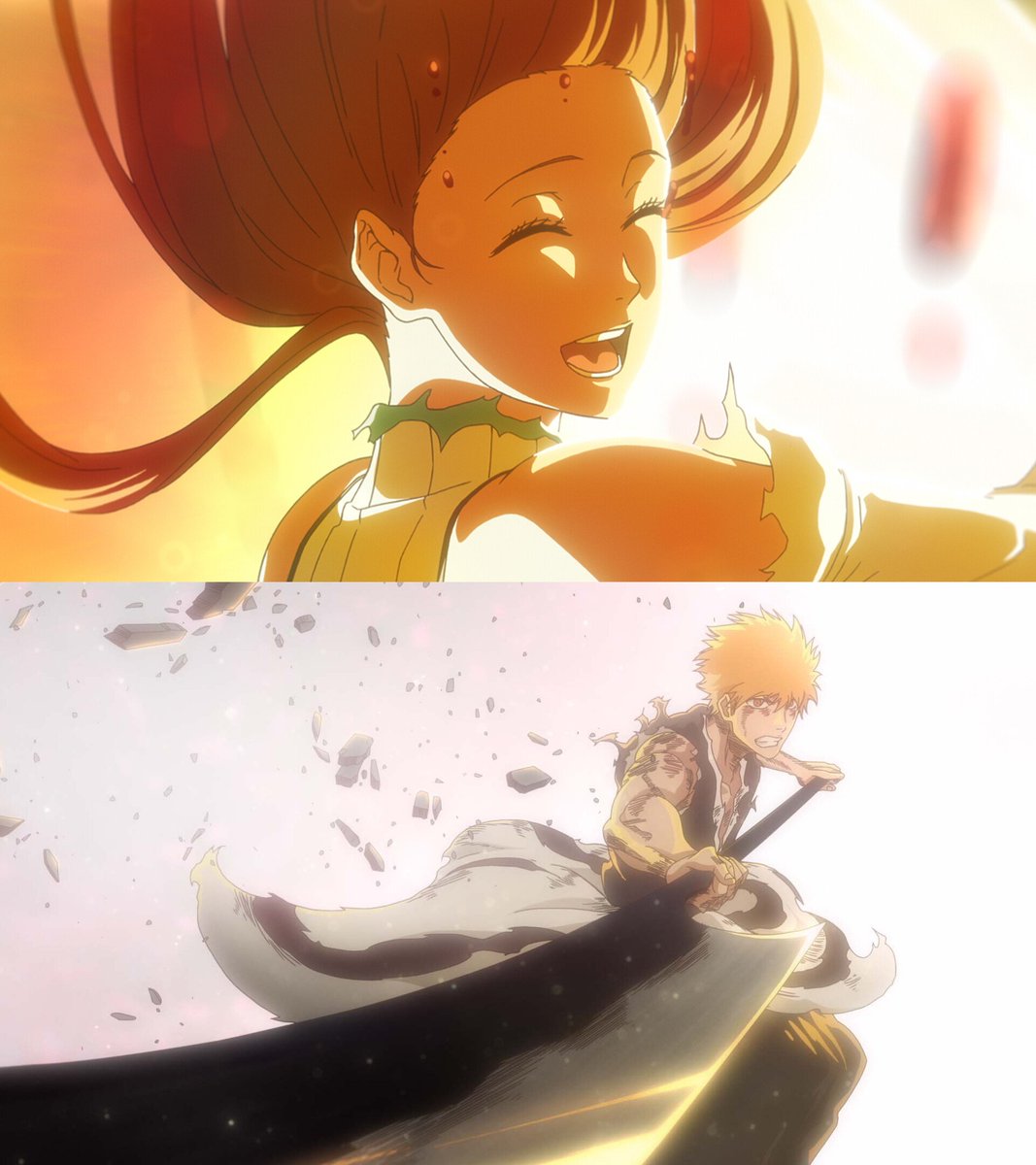 BrendoBMS's tweet photo. Os cara fizeram os dois melhores episódios do anime de Bleach na mesma temporada 

ABSOLUTE BLEACH NESSA PORRA https://t.co/bpRwcazLTA