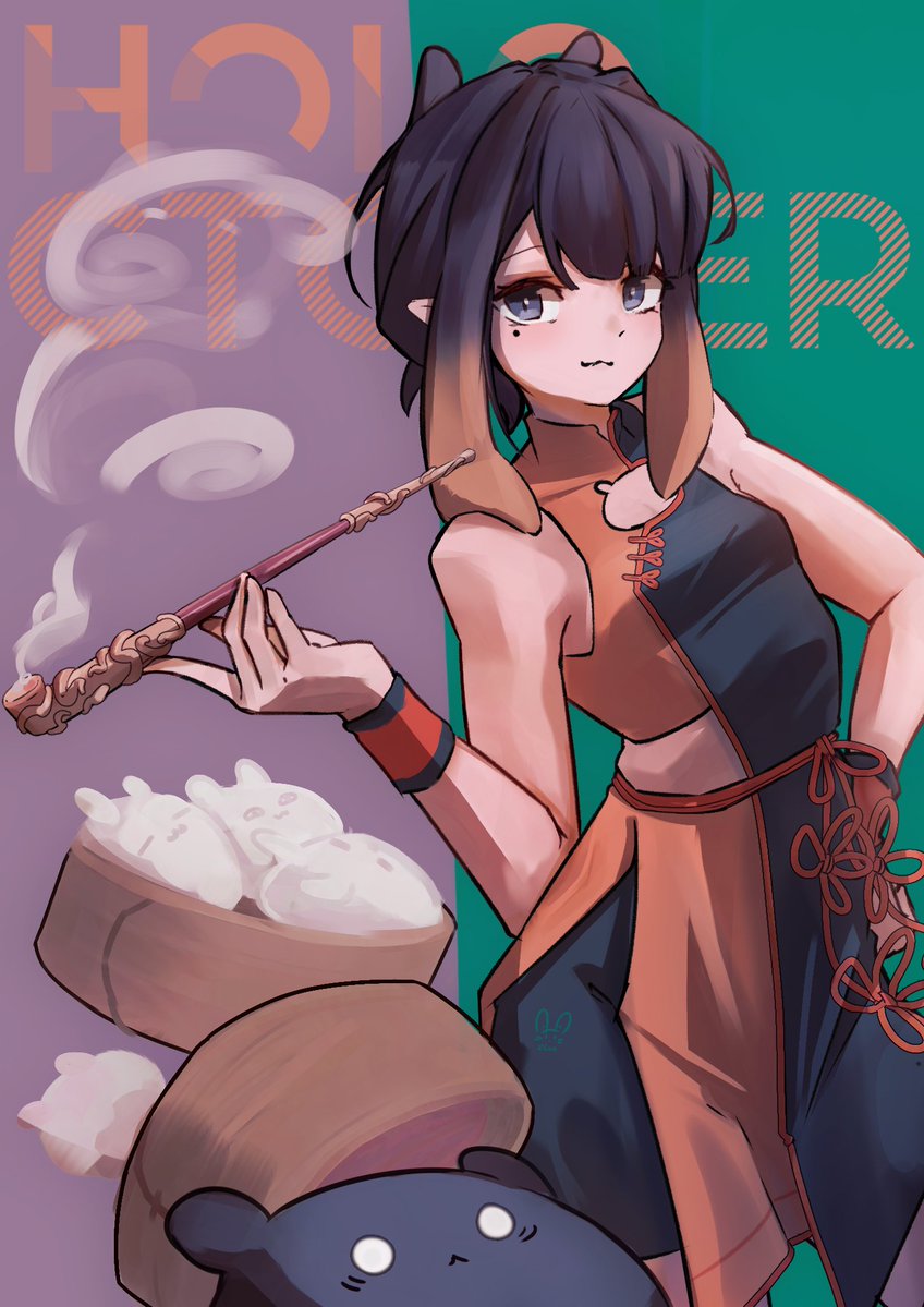 Elun_00's tweet photo. a bit late but for day17 outfit swap~
#HOLOctober #inART #いなート https://t.co/VTs5D906jm