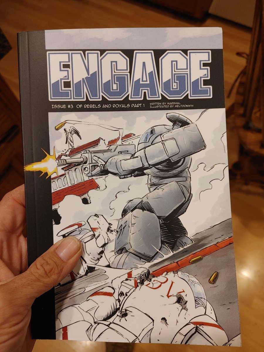 BasedBattletech's tweet photo. Got mine! 47 action packed pages of excellence https://t.co/yvEfmYTyVd