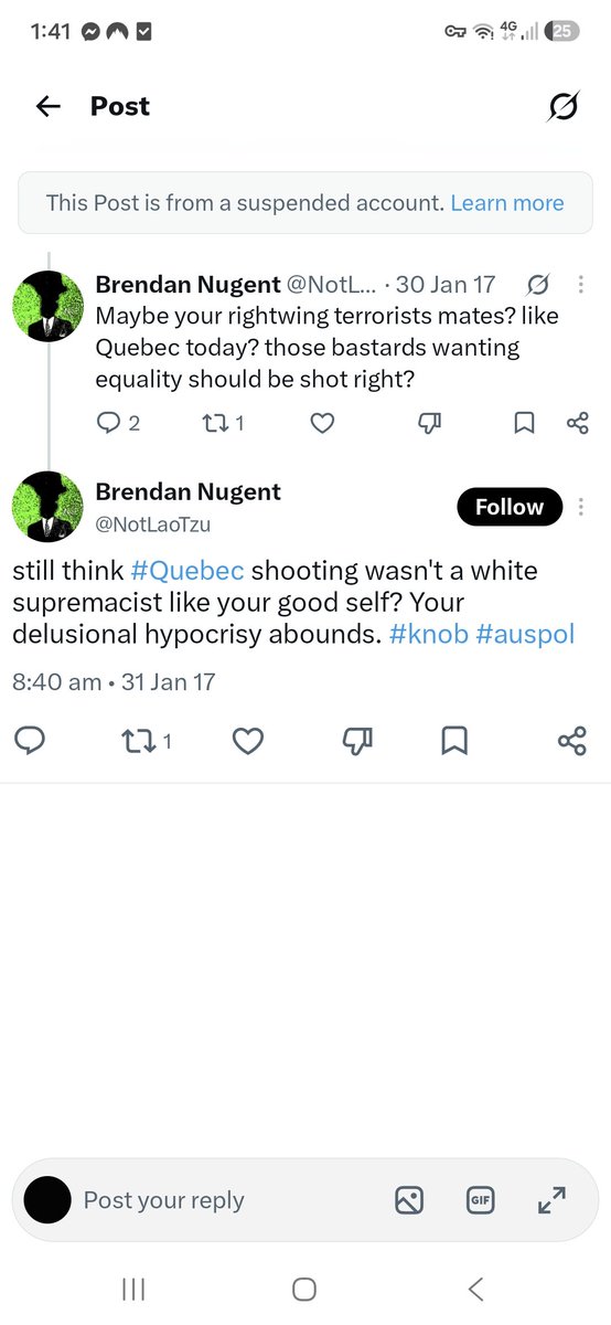 elWobbledonk's tweet photo. @TriestinaNella @KobieThatcher But arent pauline hanson supporters the right wing nazis? https://t.co/BPMWsCx5vw